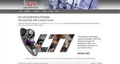 Desktop Screenshot of locktechinc.com